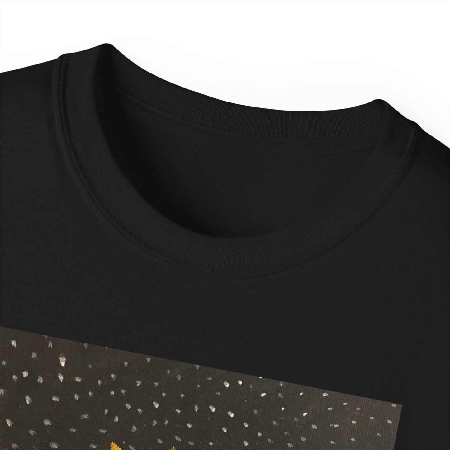 Unisex Ultra Cotton Tee with Floral Artwork - Third Eye Drip Design