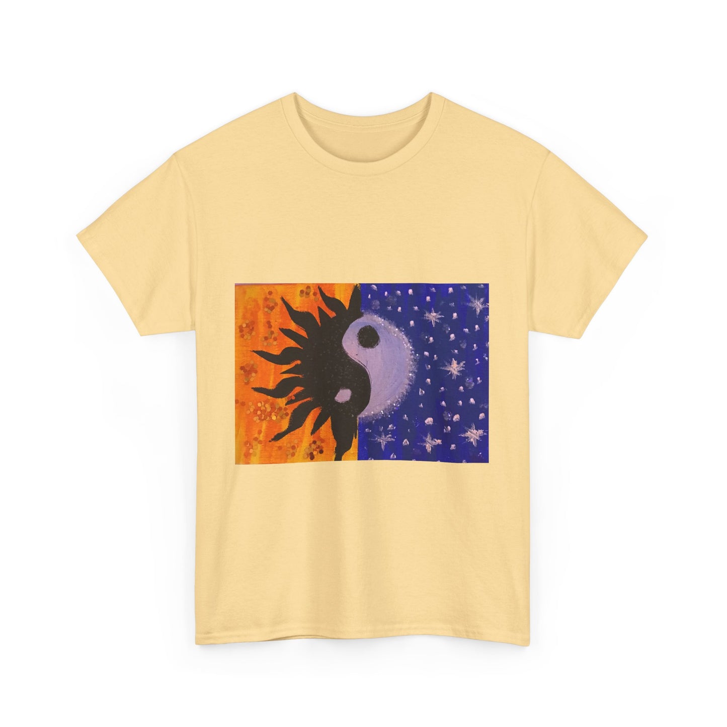Unisex Solar Yin Yang Heavy Cotton Tee