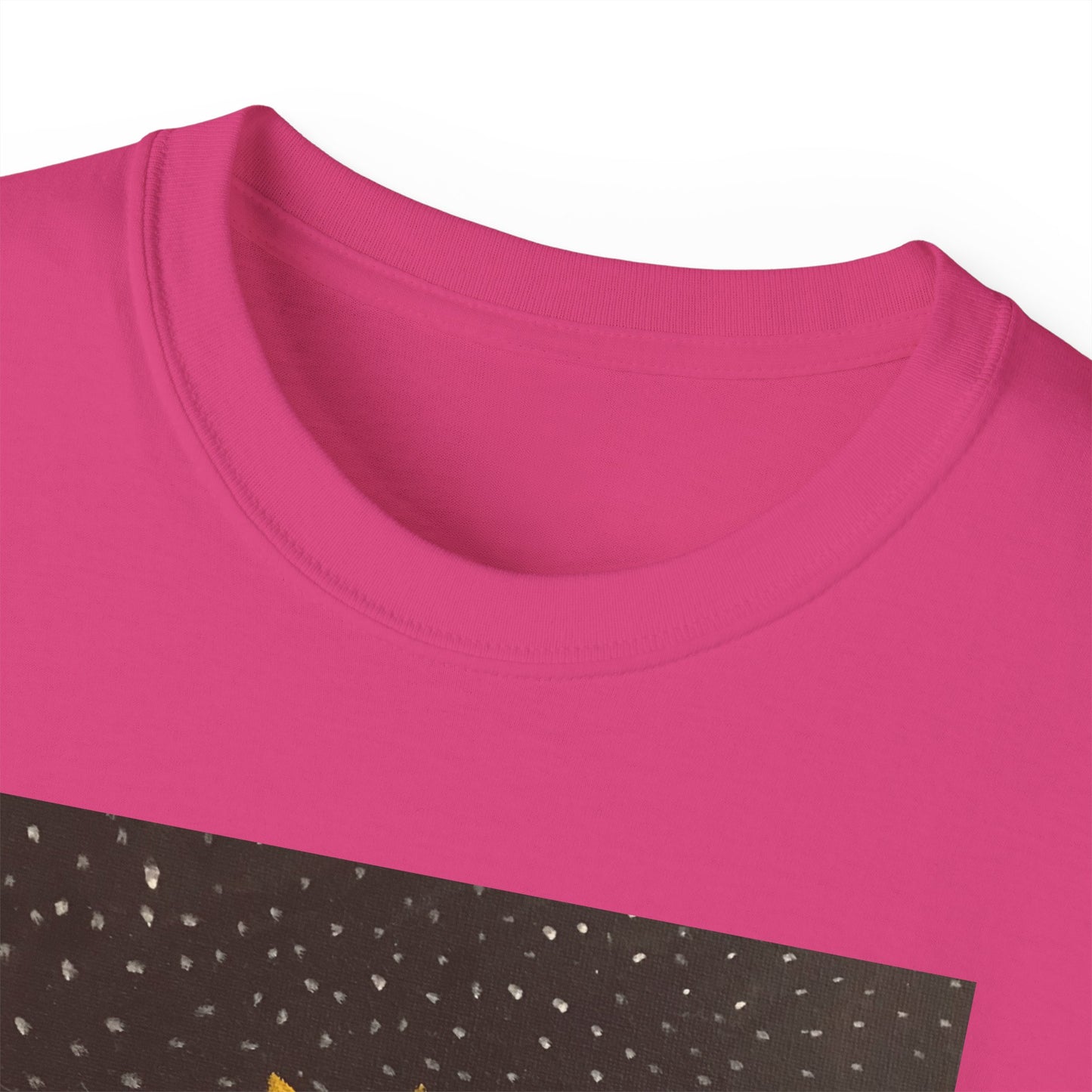 Unisex Ultra Cotton Tee with Floral Artwork - Third Eye Drip Design