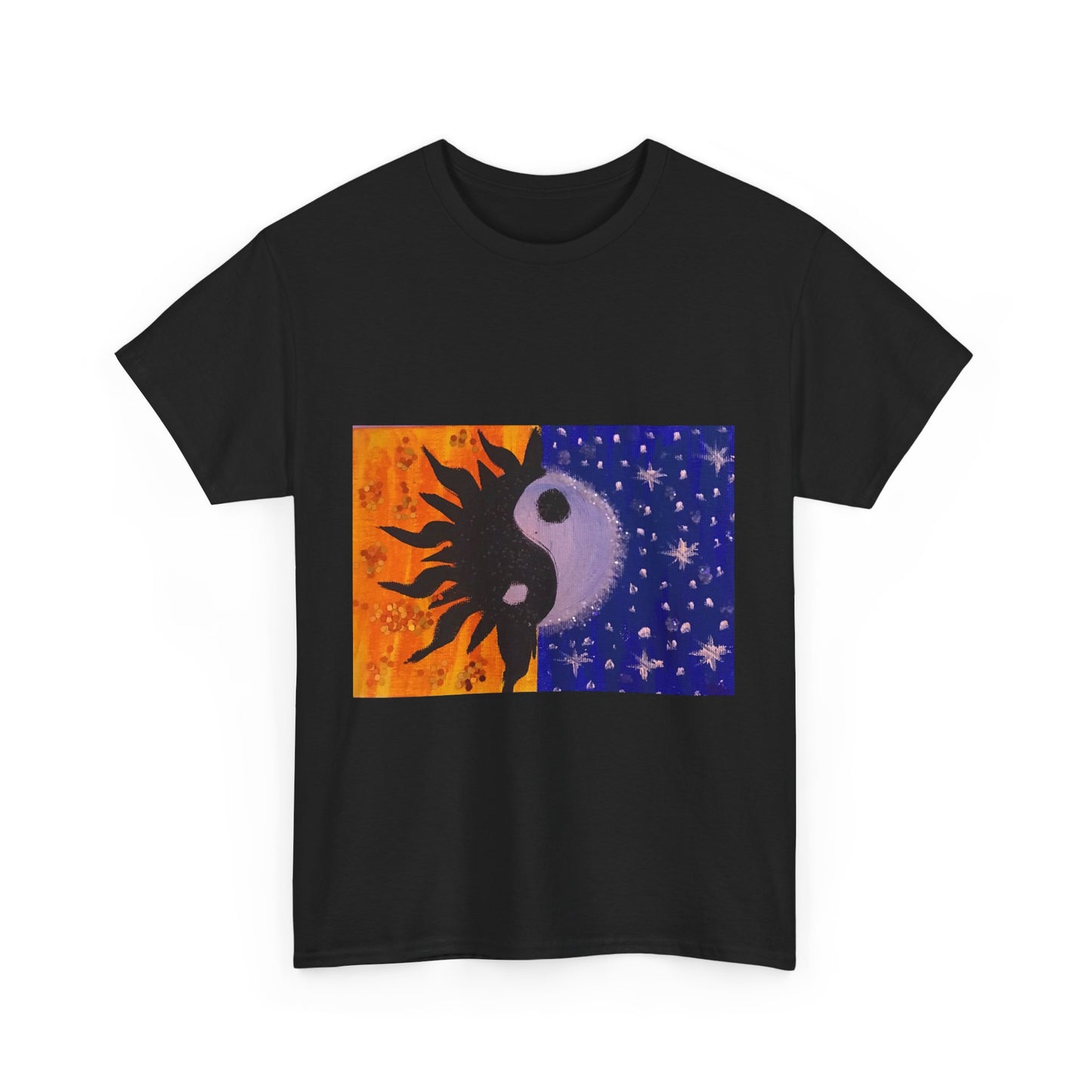 Unisex Solar Yin Yang Heavy Cotton Tee