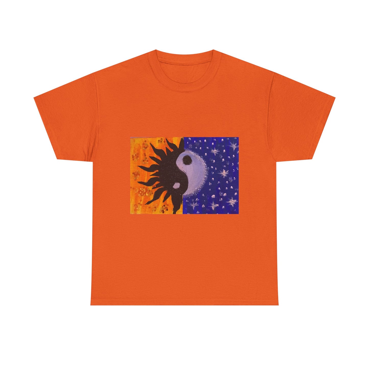 Unisex Solar Yin Yang Heavy Cotton Tee