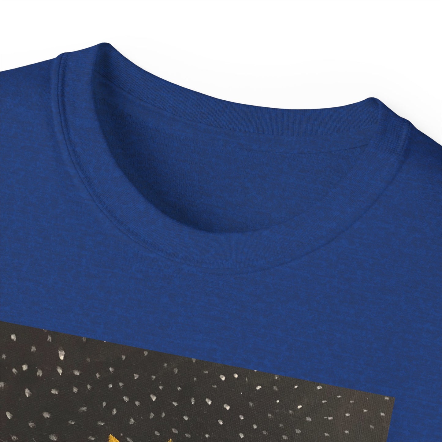 Unisex Ultra Cotton Tee with Floral Artwork - Third Eye Drip Design
