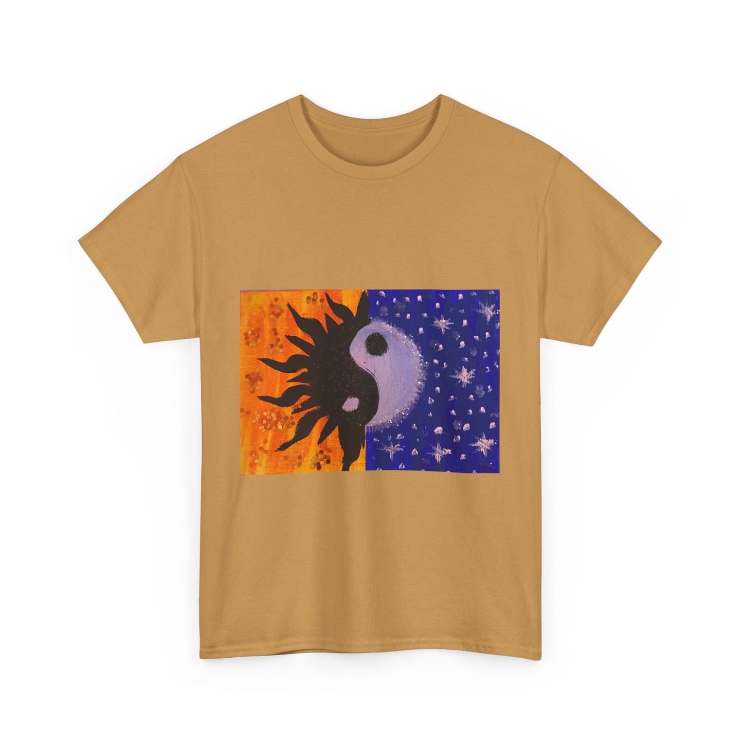 Unisex Solar Yin Yang Heavy Cotton Tee