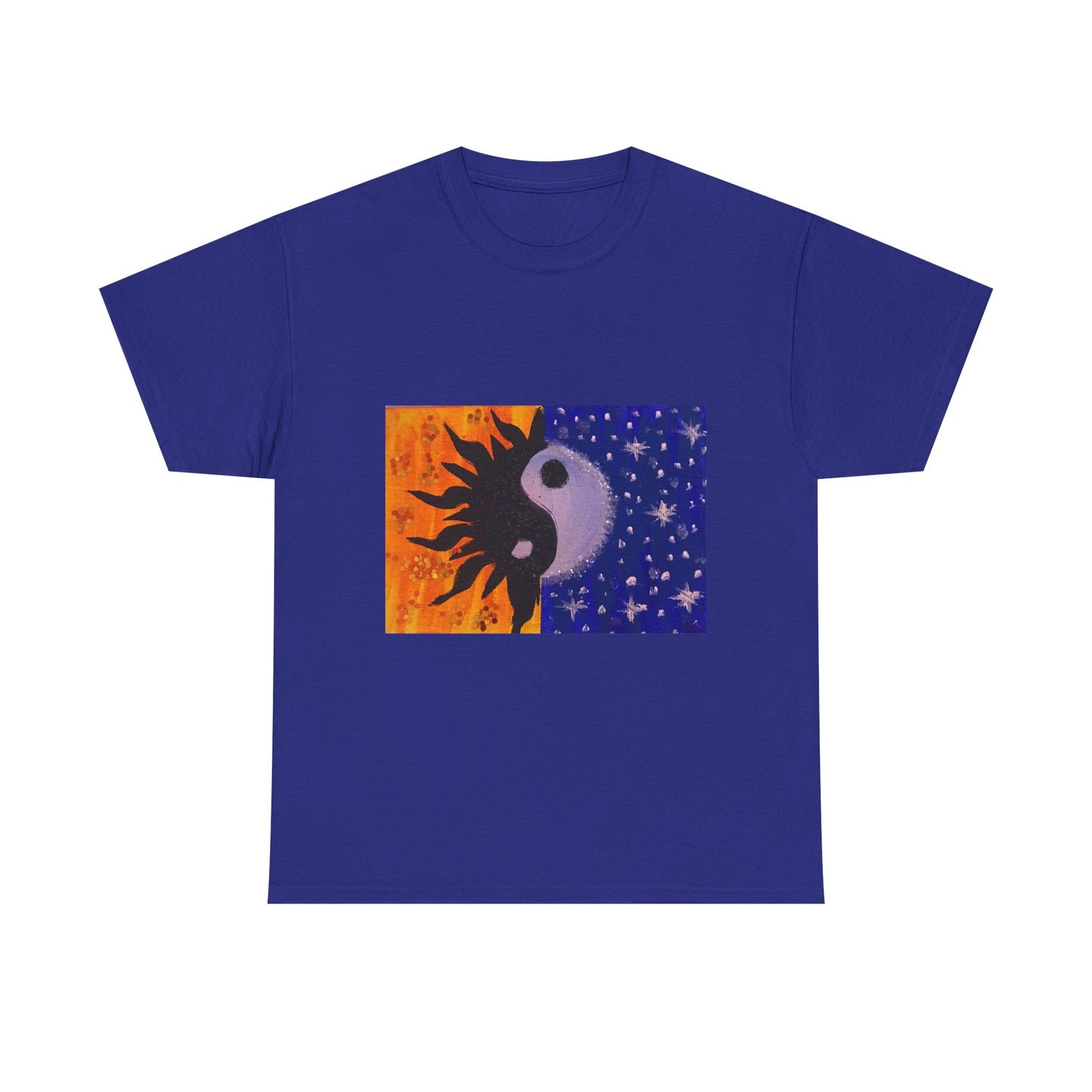 Unisex Solar Yin Yang Heavy Cotton Tee