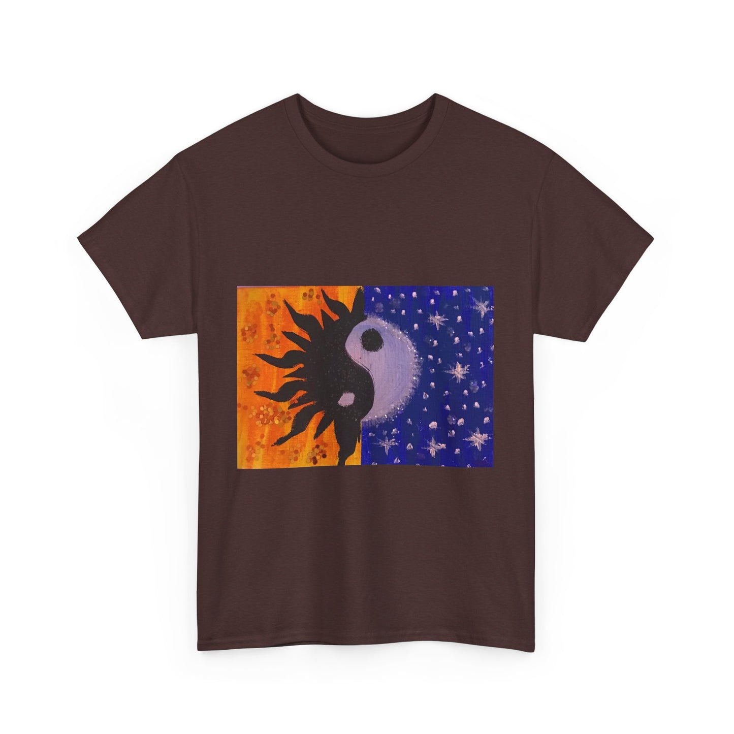 Unisex Solar Yin Yang Heavy Cotton Tee