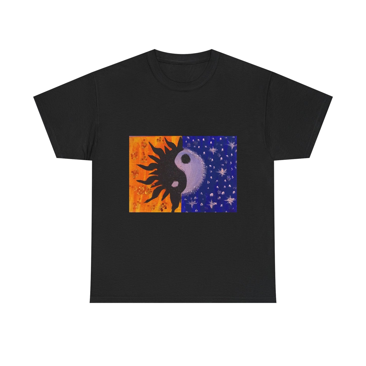 Unisex Solar Yin Yang Heavy Cotton Tee