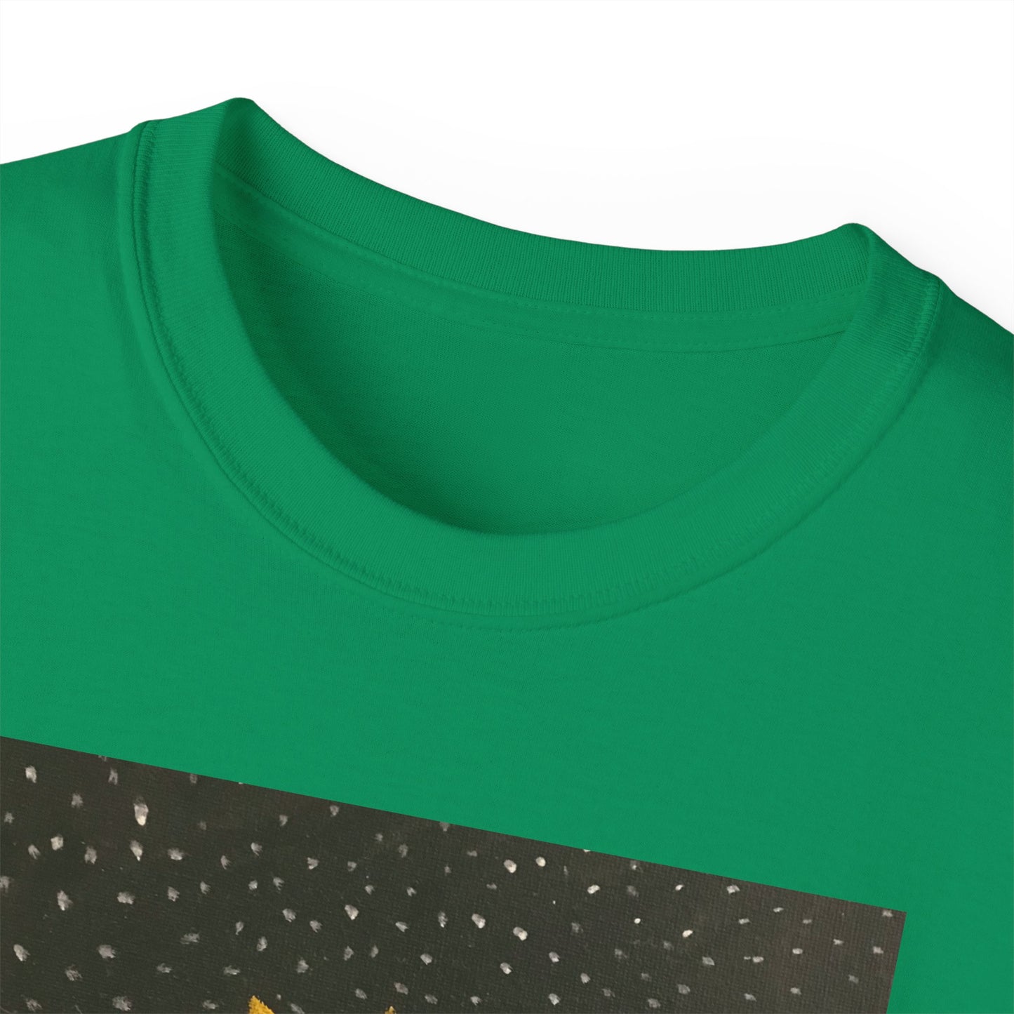 Unisex Ultra Cotton Tee with Floral Artwork - Third Eye Drip Design