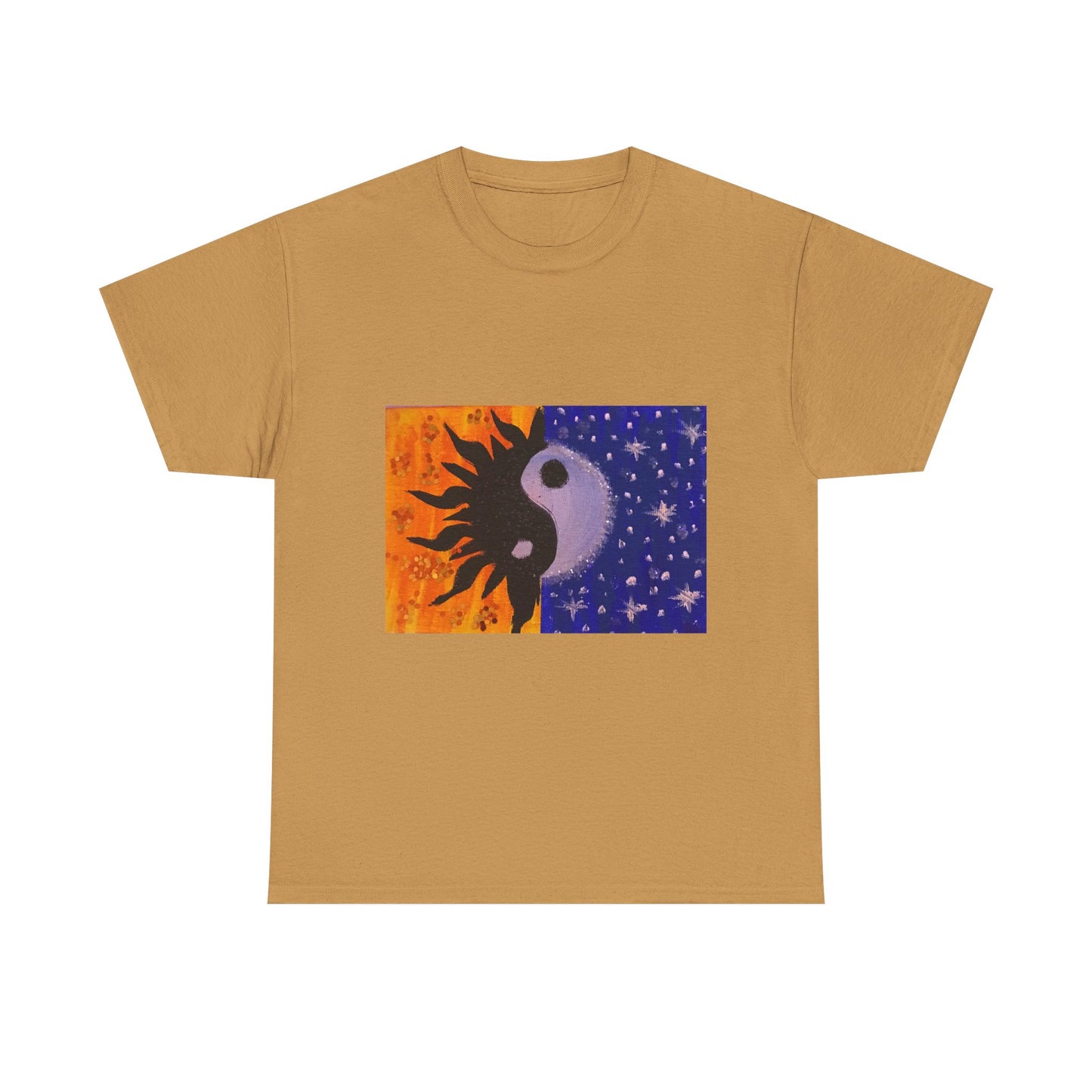 Unisex Solar Yin Yang Heavy Cotton Tee