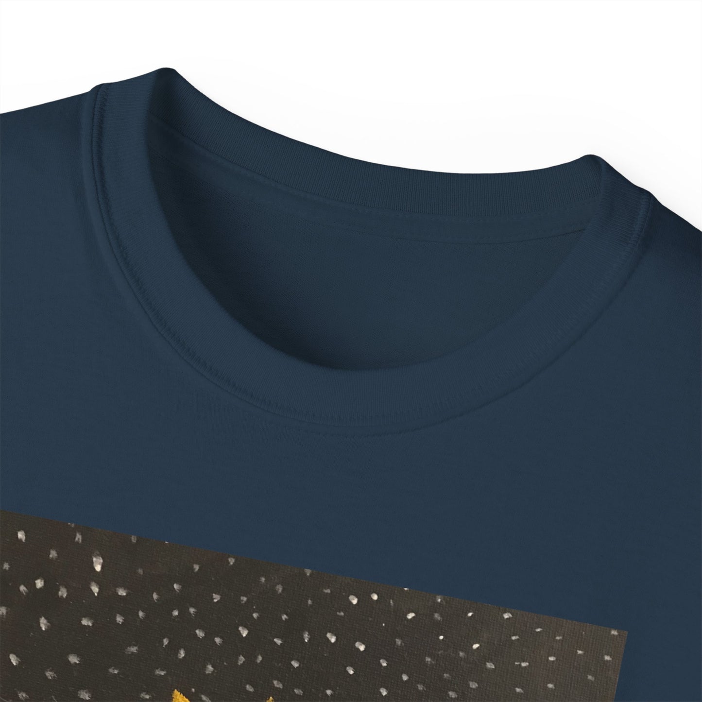 Unisex Ultra Cotton Tee with Floral Artwork - Third Eye Drip Design