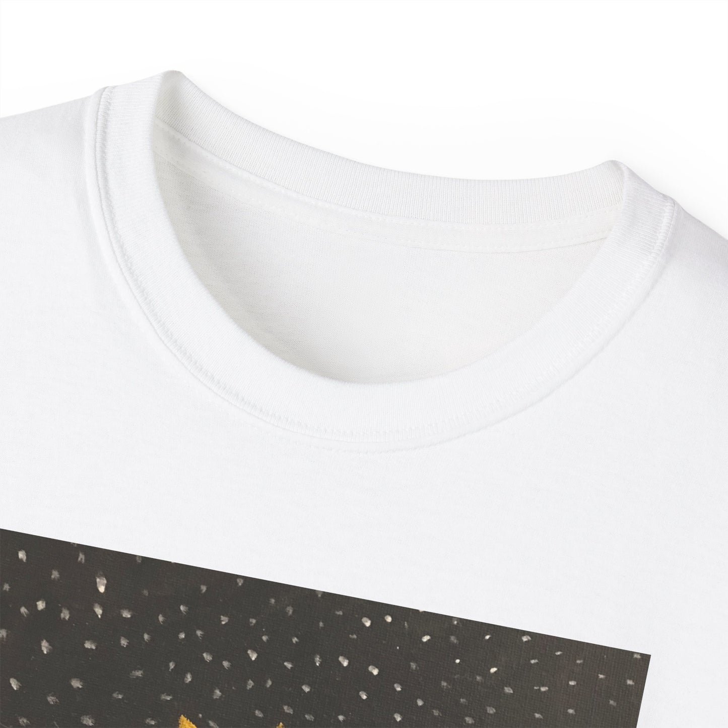 Unisex Ultra Cotton Tee with Floral Artwork - Third Eye Drip Design