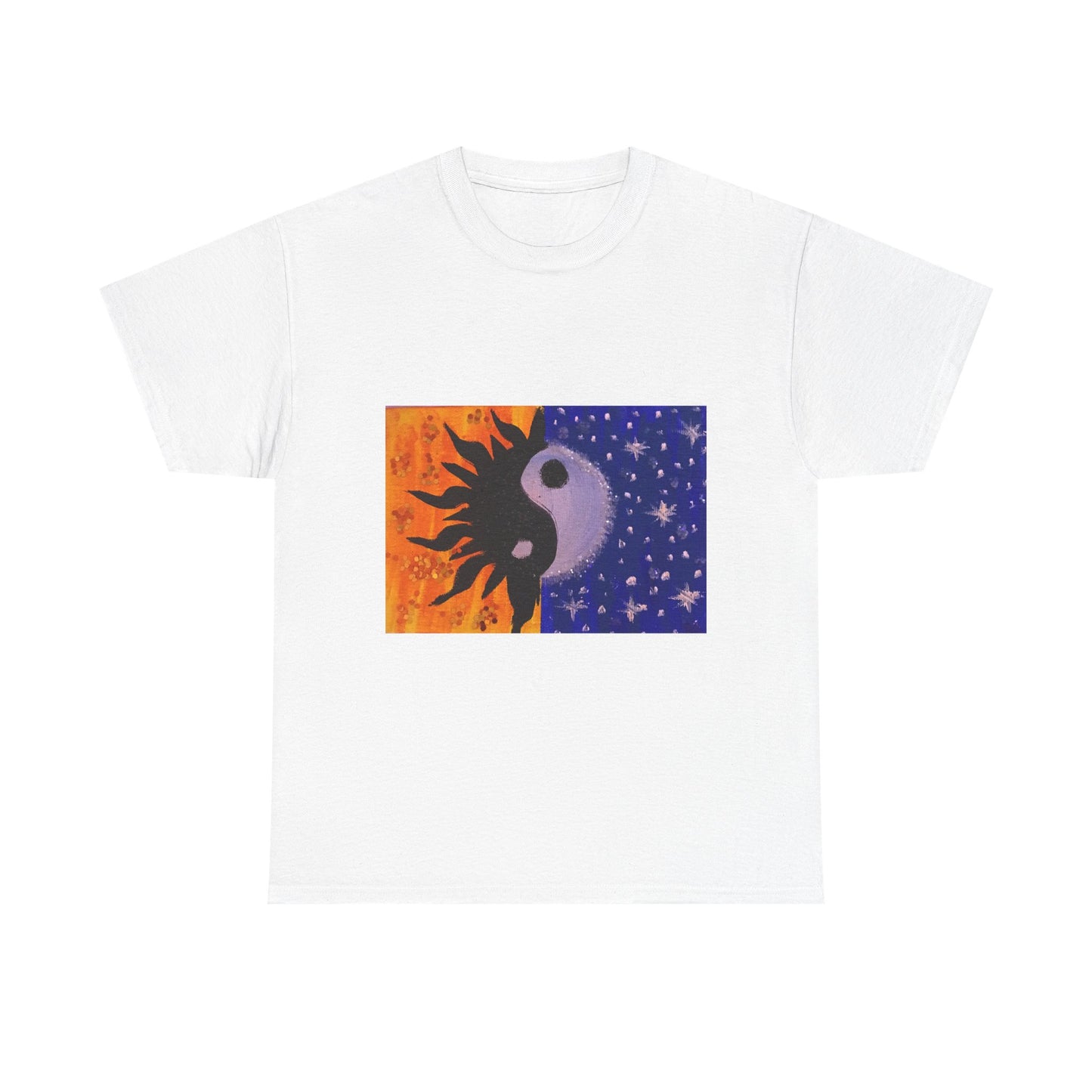 Unisex Solar Yin Yang Heavy Cotton Tee