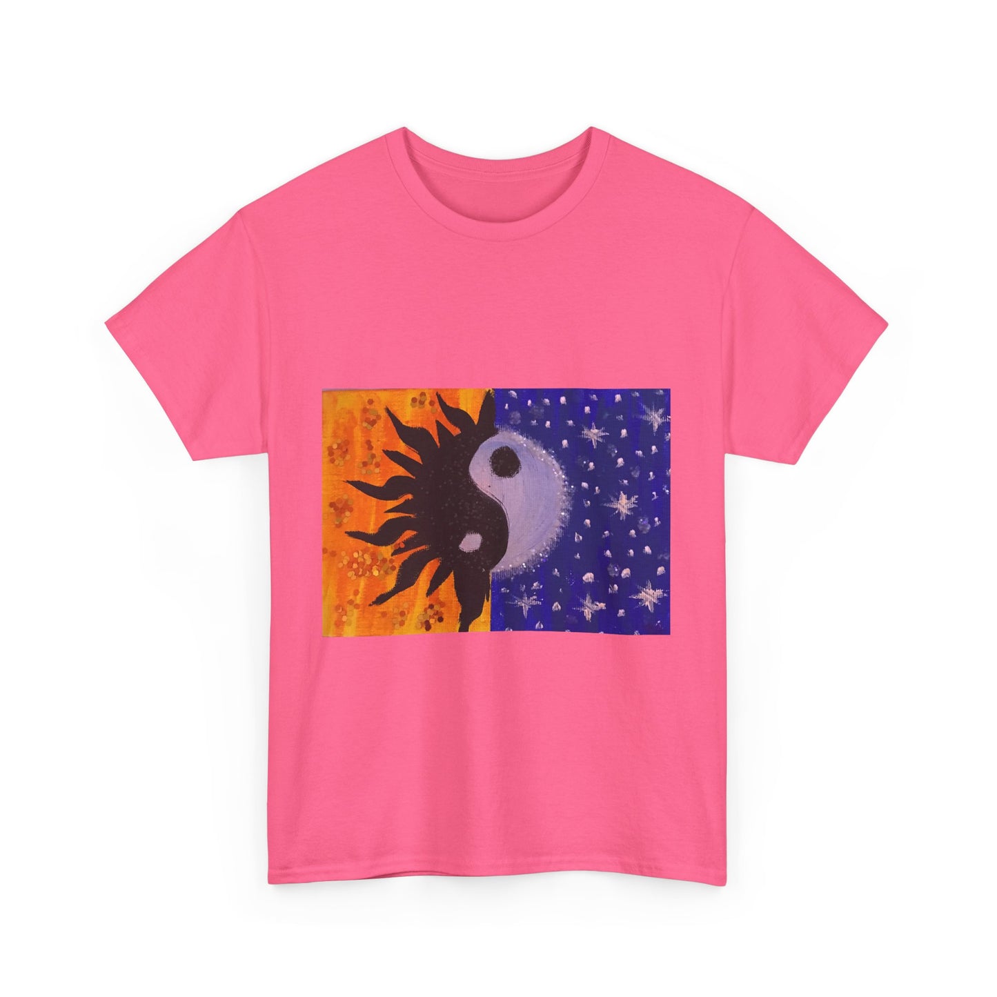 Unisex Solar Yin Yang Heavy Cotton Tee