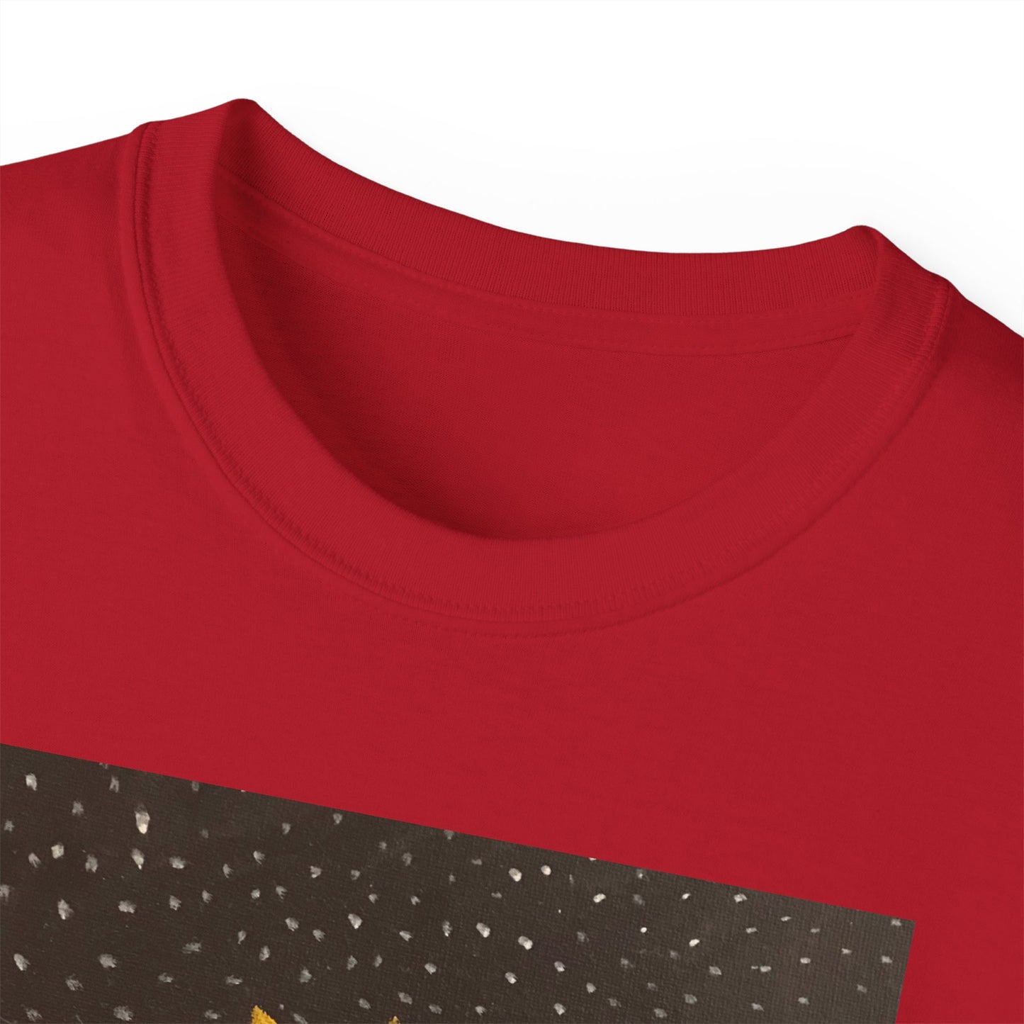 Unisex Ultra Cotton Tee with Floral Artwork - Third Eye Drip Design