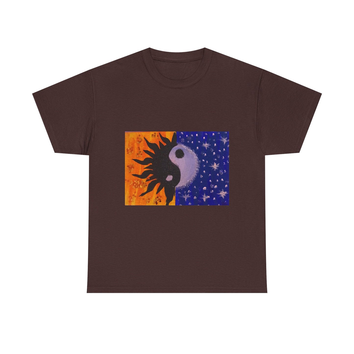 Unisex Solar Yin Yang Heavy Cotton Tee