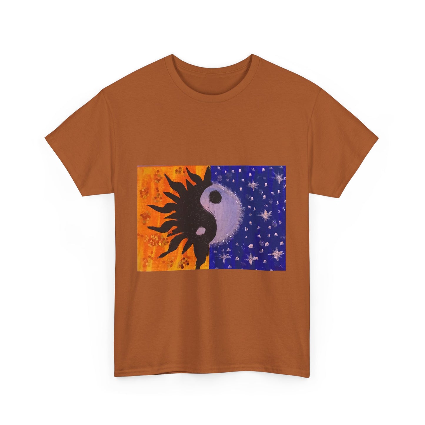 Unisex Solar Yin Yang Heavy Cotton Tee