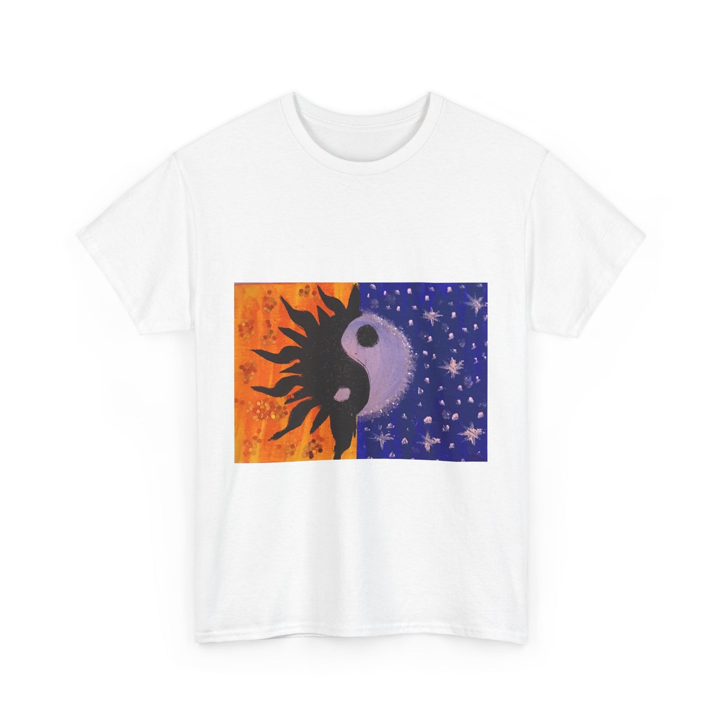 Unisex Solar Yin Yang Heavy Cotton Tee