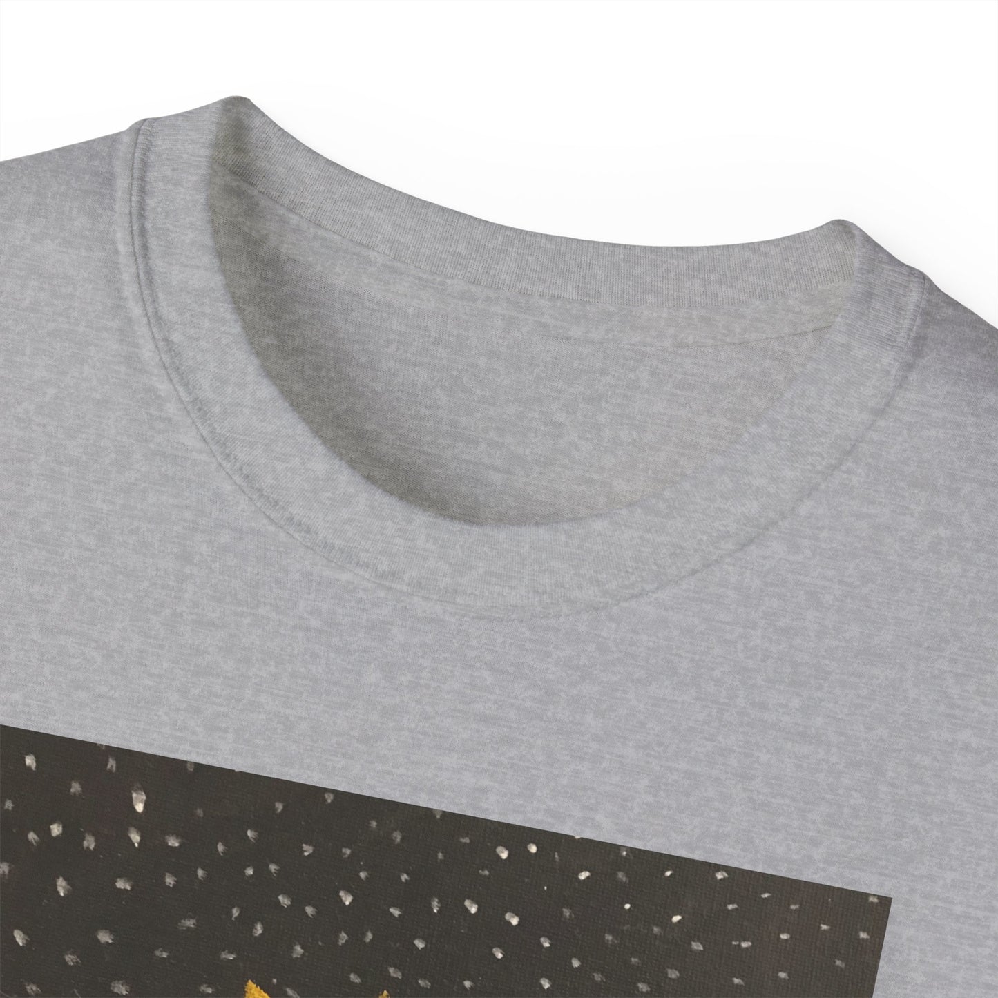 Unisex Ultra Cotton Tee with Floral Artwork - Third Eye Drip Design